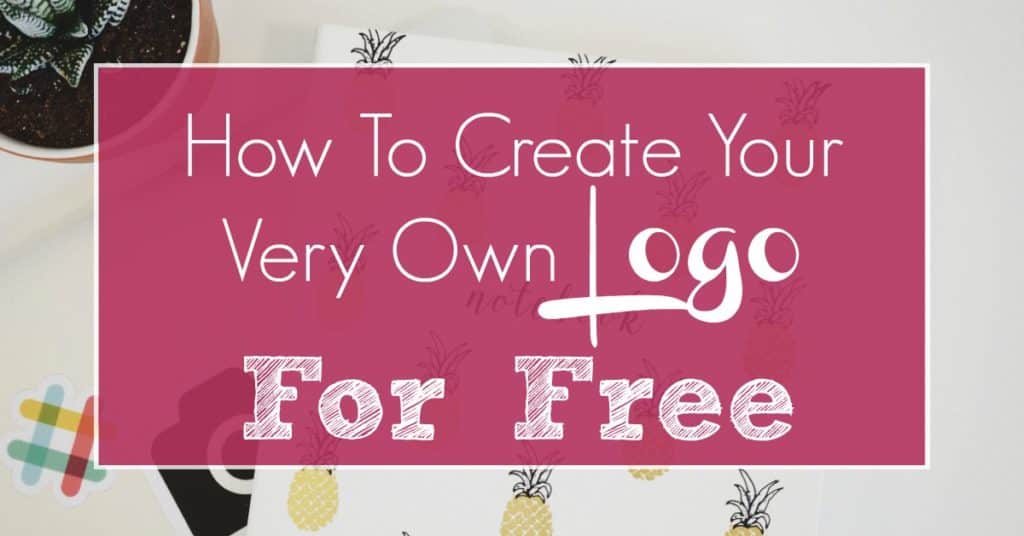 How to create your own logo for free