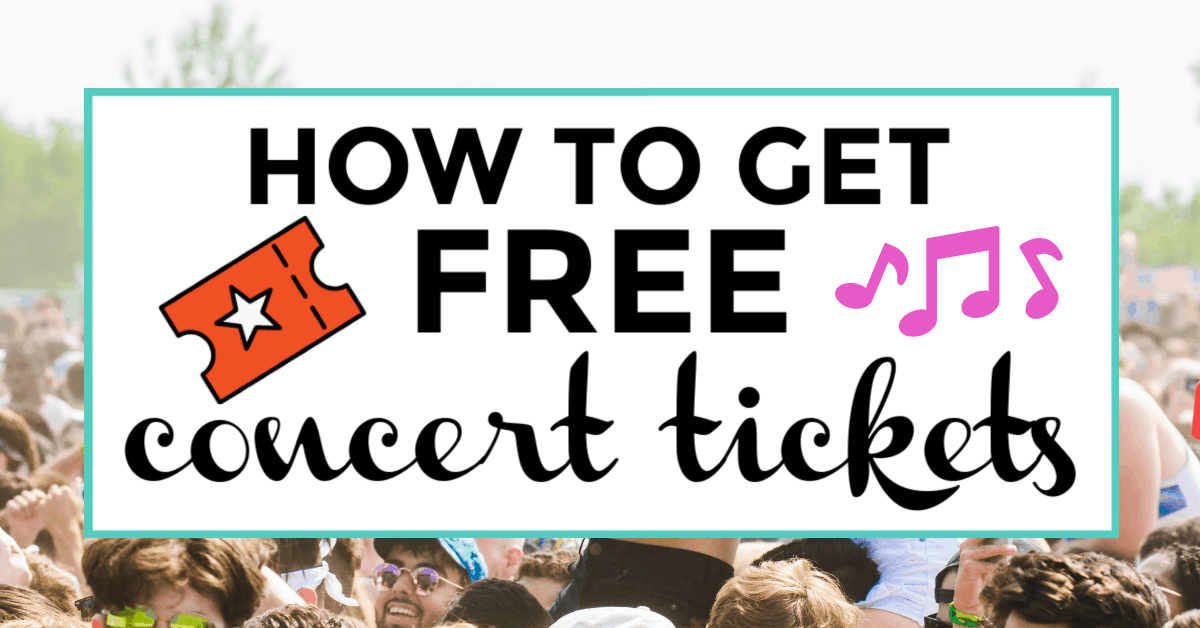 14 Real Ways to Get Free Concert Tickets