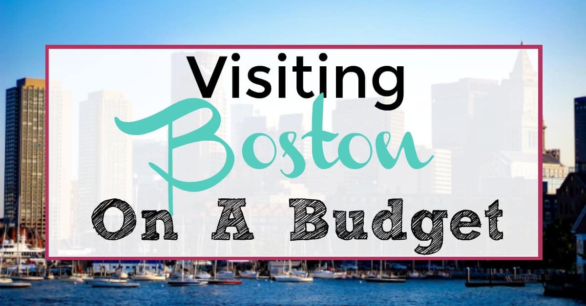 sample boston personal budget