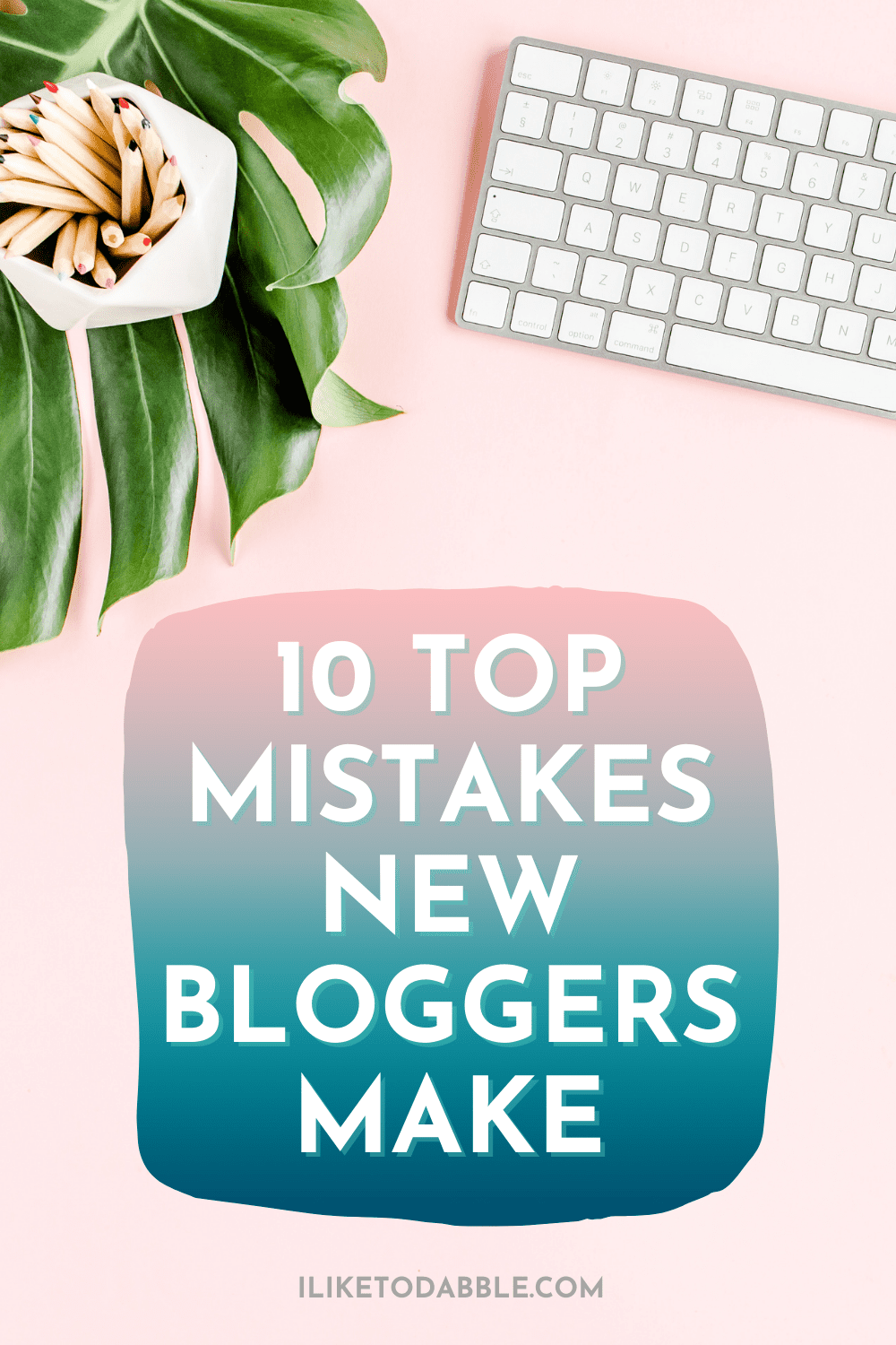 blogging mistakes pinnable vertical image