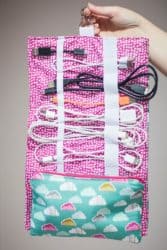 image of diy crafts to sell for extra money, plug organizer