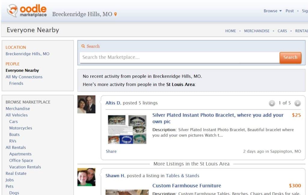 12 Sites Like Craigslist To Buy And Sell Anything Iliketo!   dabble - sites like craigslist oodle screenshot