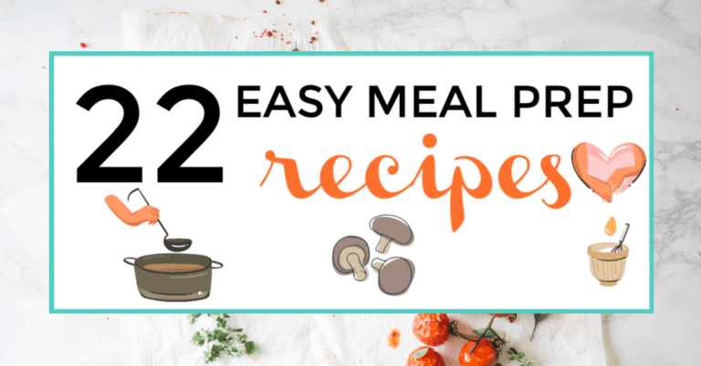 22 Easy Meal Prep Recipes For When You Don't Have The Time Or The Money