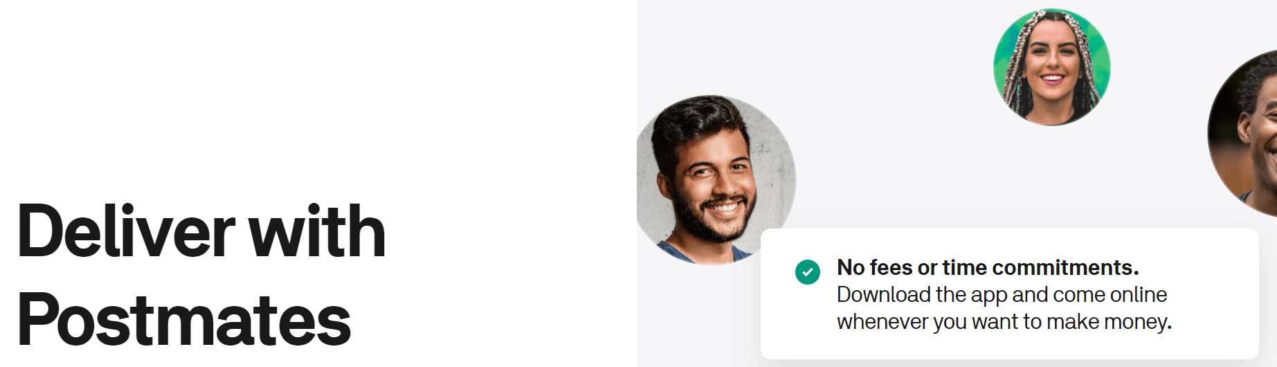 postmates website snapshot