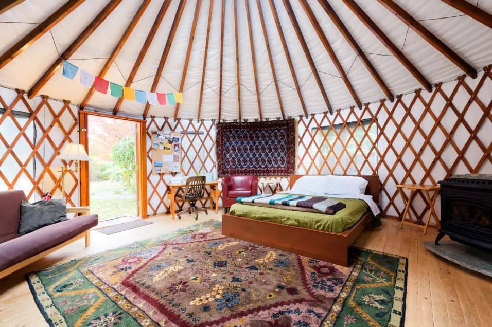 36th Urban Yurt for rent on airbnb