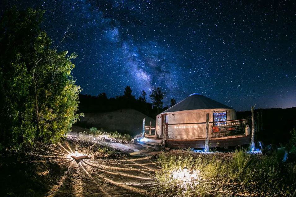 Zion Backcountry Yurt for rent on airbnb