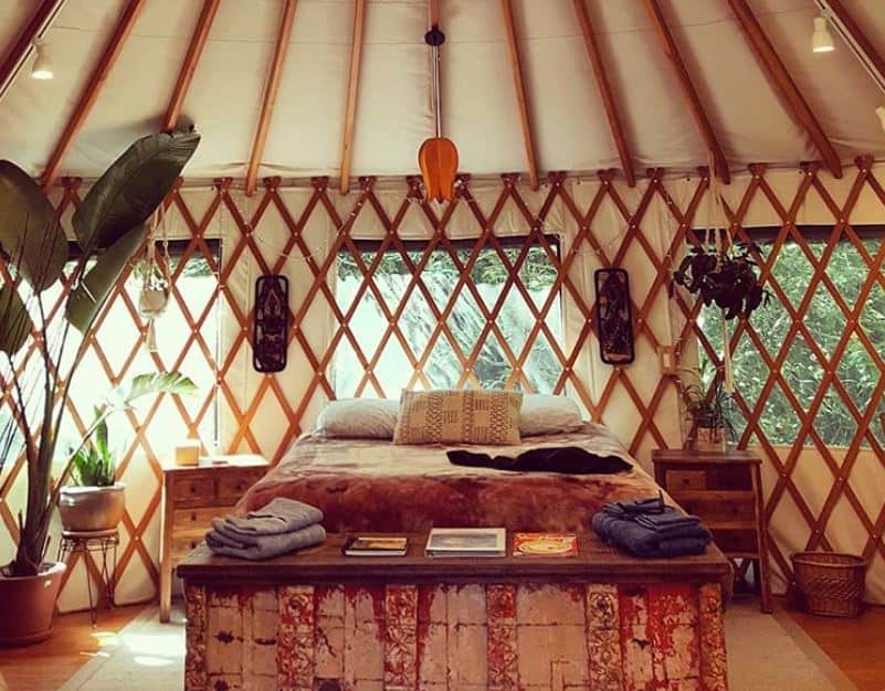 mt madonna yurt for rent on airbnb