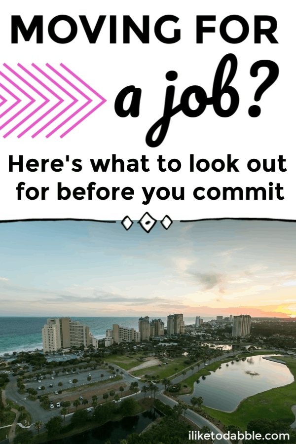 Moving For A Job Heres What To Look Out For Before You Commit