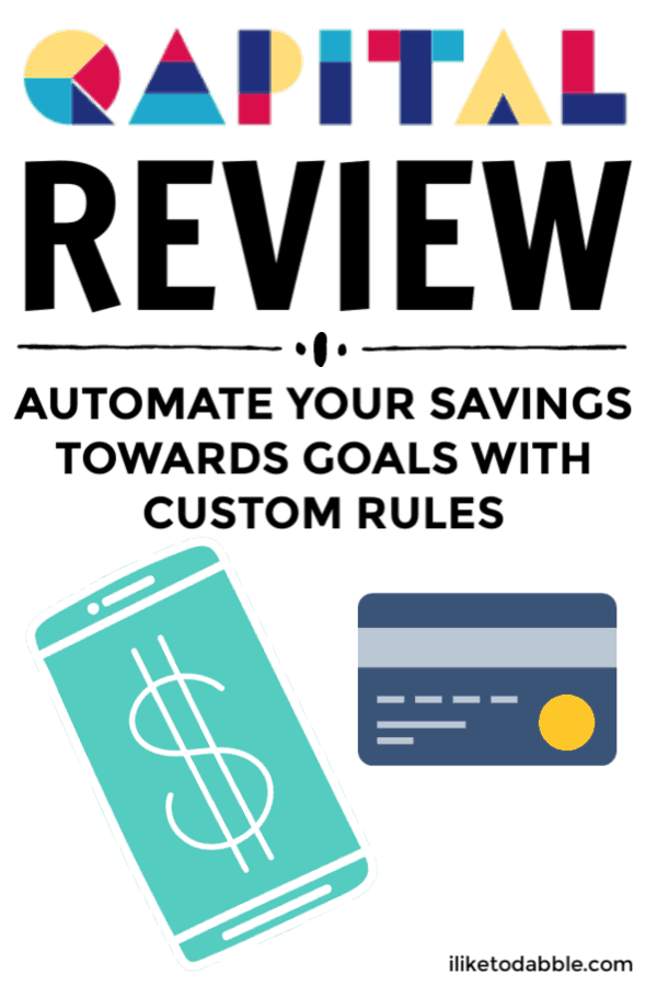 My full review of the Qapital app, it's automated features and how it stacks up against other similar apps. Image of dollar sign and credit card. #savemoney #moneysavingapps #automatedsaving #automatedinvesting #investing #savingmoney #moneytips #financialtips