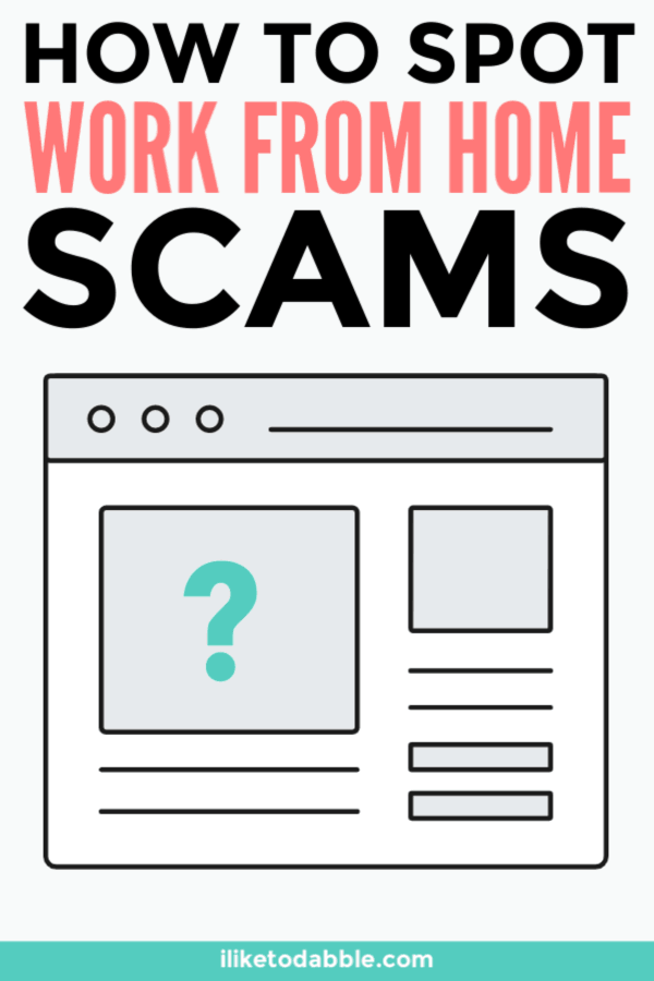 Watch out for these red flags when looking for work from home jobs and opportunities. #workfromhome #workfromanywhere #workfromhomescams #workremote #makemoney #sidehustle #workonline #onlinework #jobscams