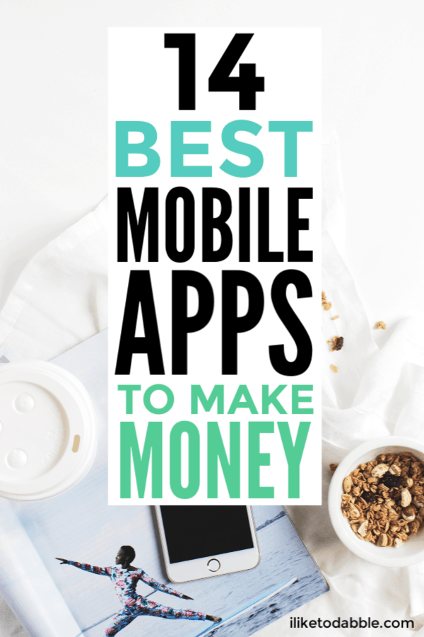 14 best apps to make money when you're strapped for cash. From Rover to Sweatcoin and others, you can make a few quick bucks on the go. Image of oatmeal, mobile, and coffee cup on desk.  #makemoney #sidehustle #appstomakemoney #moneymakingapps #sidehustleapps #sidehustles #sidehustleideas #makingmoney #moneyapps
