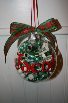 money ornament