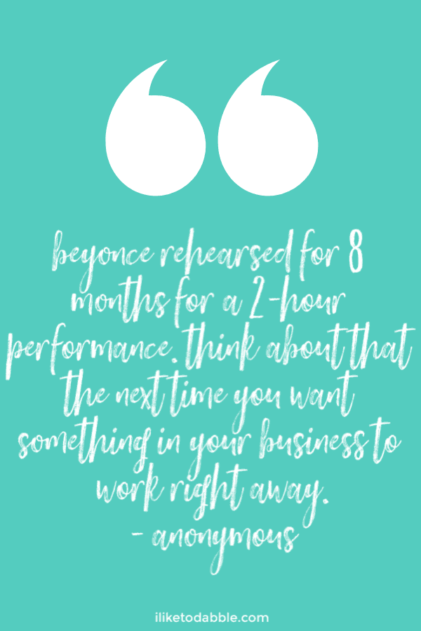 85 hustle quotes to help you crush it. Anonymous' quote "Beyoncé rehearsed for 8 months for a 2- hour performance. Think about that the next time you want something in your business to work right away." #hustlequotes #hustle #motivationalquotes #inspirationalquotes #sidehustle #quotes #quoteoftheday #lifequotes #famousquotes