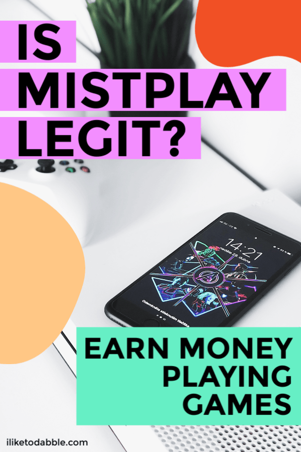 Can you really earn money playing games on Mistplay? Read more in this in depth Mistplay review. Image on cell phone on desk. #makemoney #mistplay #moneymakingapps #cashapps #gamerapps #gameapps #androidgames #androidapps #makemoneyonline #sidegig #sidecash