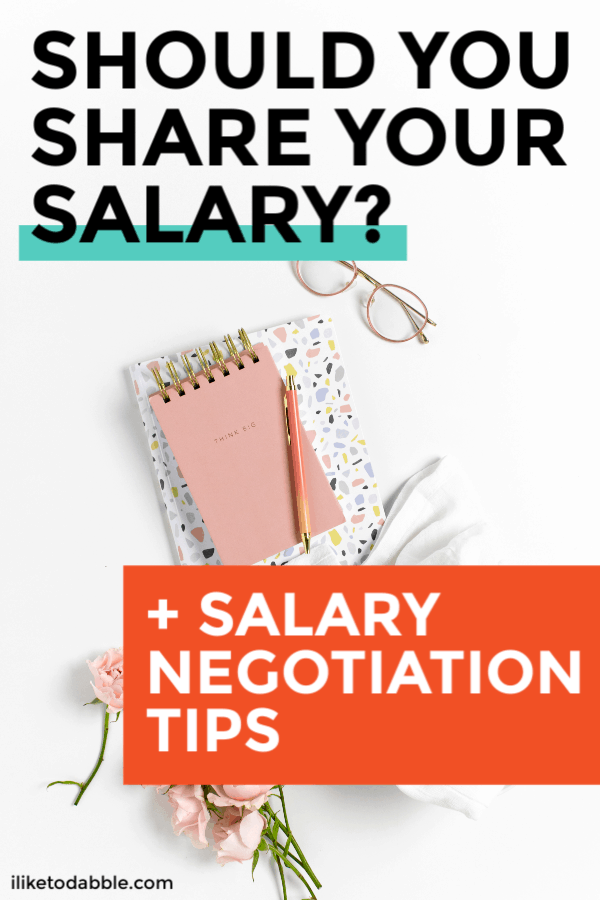 Should you share your salary with your coworkers? We get pretty deep into this discussion. #salarynegotiation #careertips #equalpay #genderpaygap #financialfeminist #makemoney #salary #sharesalary #salarytransparency #transparency #moneytips