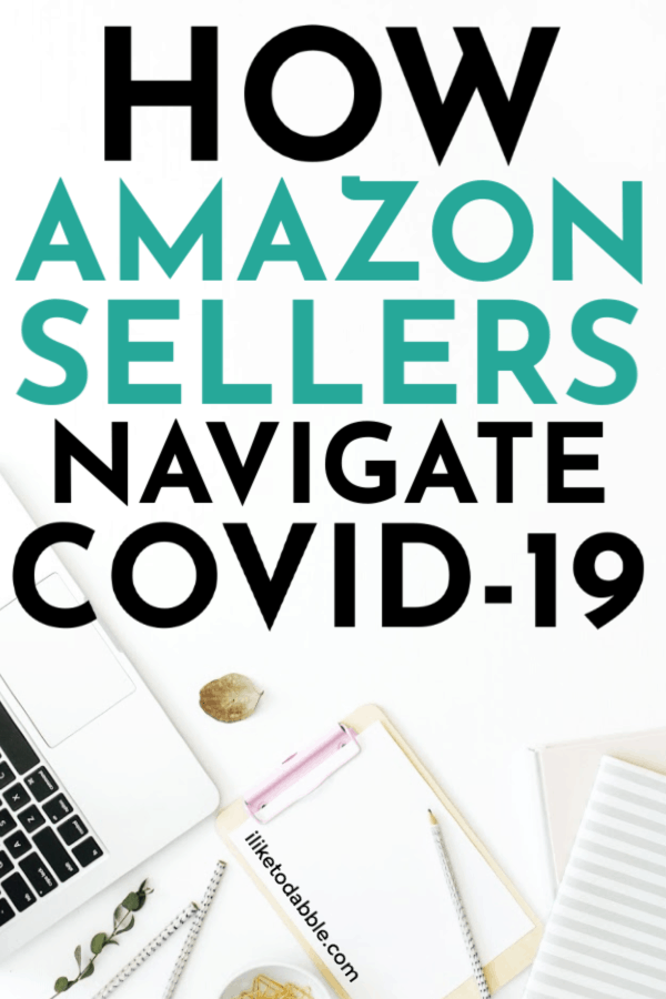 How to pivot as an Amazon seller. Image of laptop, clipboard, pencils and journals on desk. #sellonline #reseller #amazonseller #amazon #workfromhome #sidehustleideas