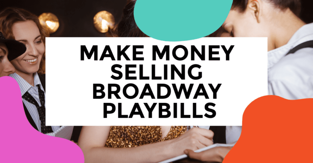 sell broadway playbills online. featured image of a group of friends.