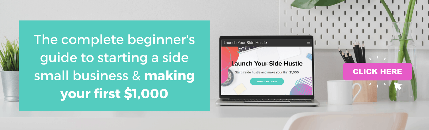 image of launch your side hustle course image