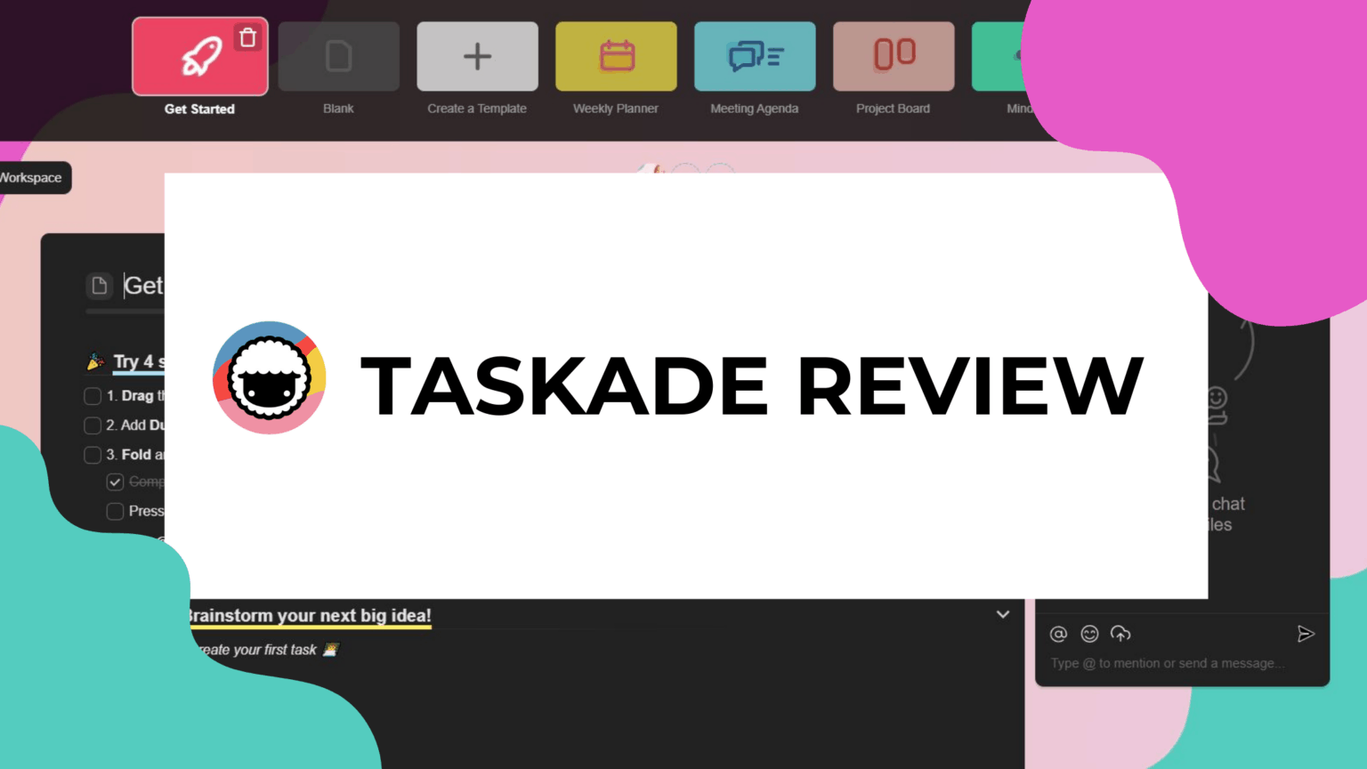 taskade sign up