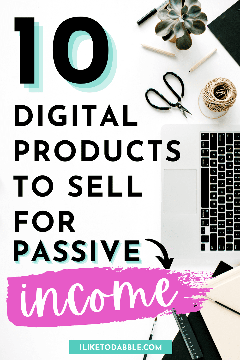 digital products to sell for passive income pin