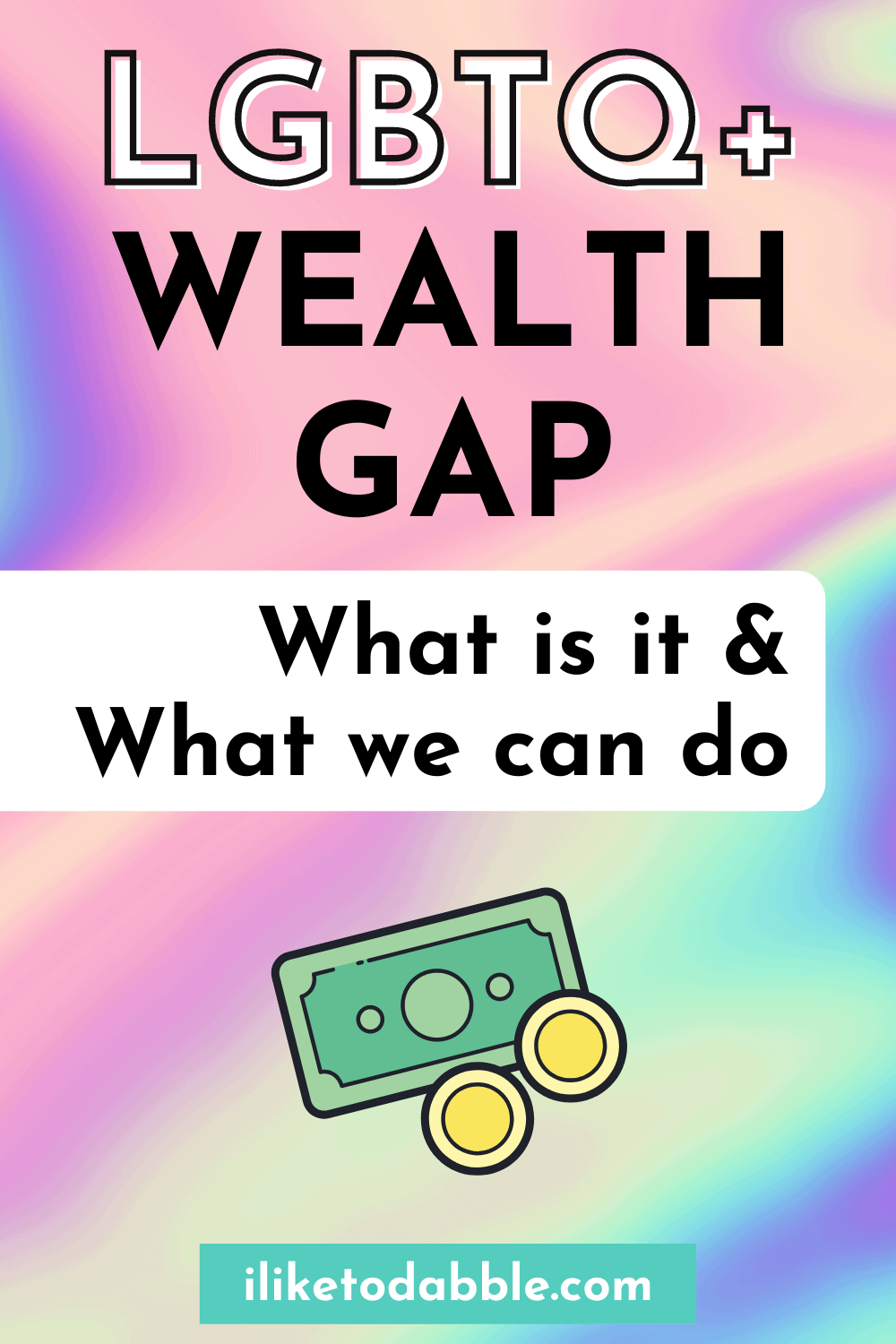 lgbtq wealth gap pinnable image
