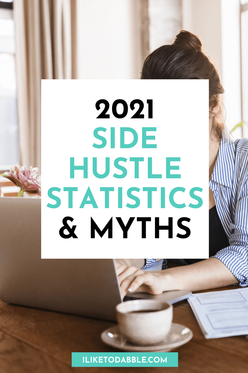 side hustle statistics pinnable image