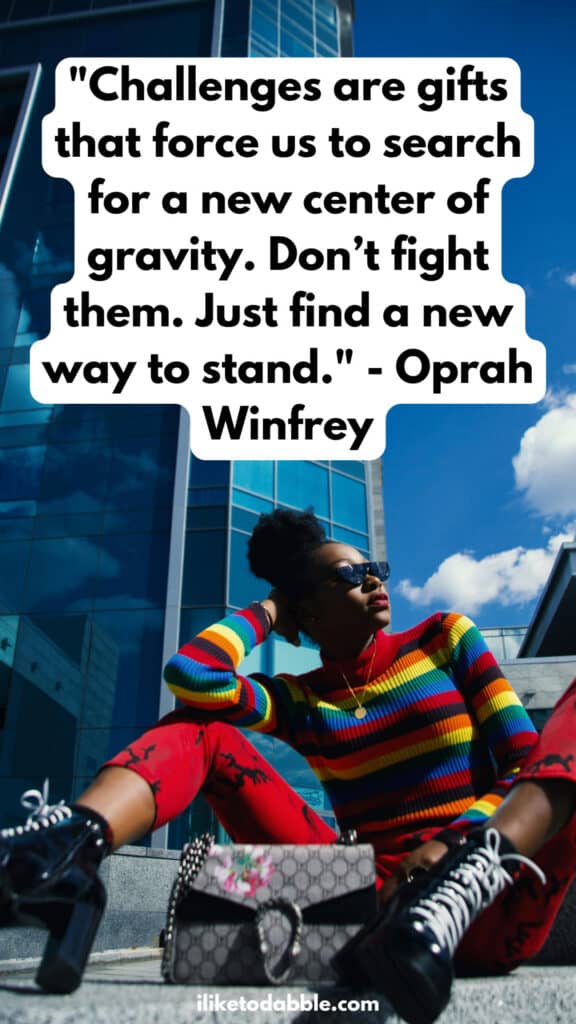 Pinnable Oprah hustle quote