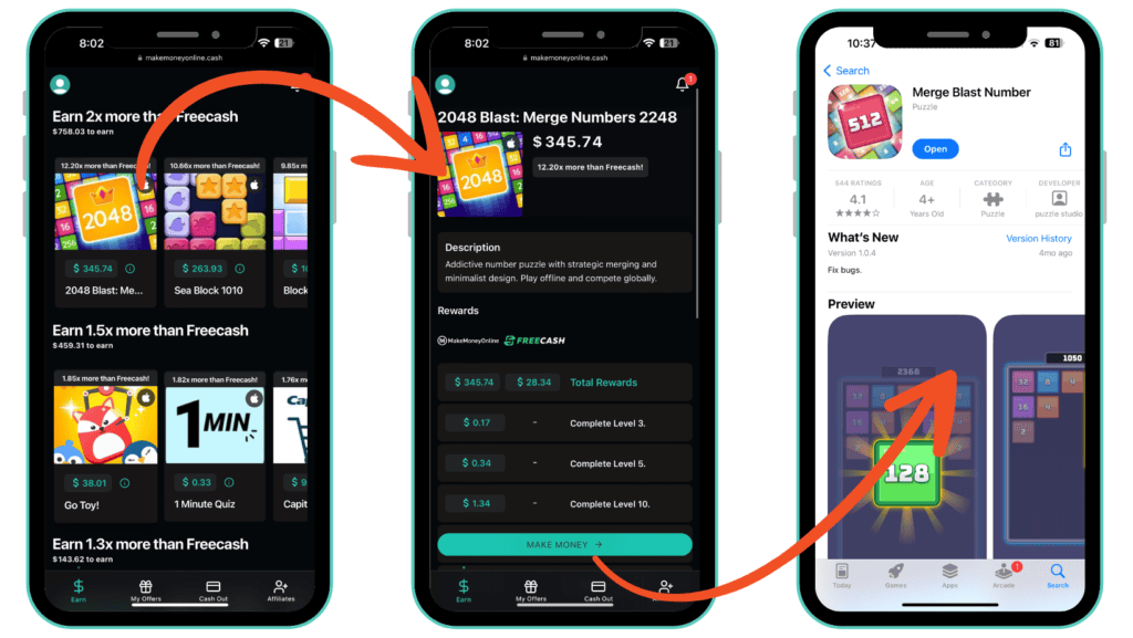 screenshots on how to download a game